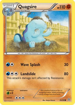 Quagsire 039/98 XY Ancient Origins - Common