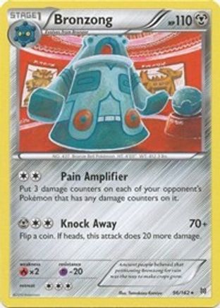 Bronzong 096/162 - Reverse Holofoil XY BREAKthrough - Rare