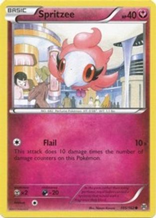 Spritzee 105/162 - Reverse Holofoil XY BREAKthrough - Common