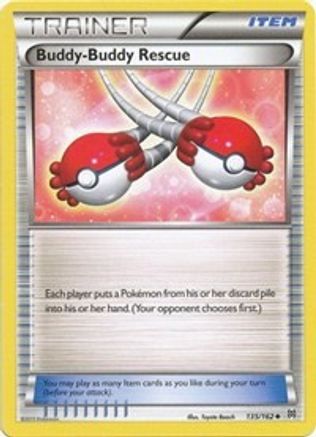 Buddy-Buddy Rescue 135/162 - Reverse Holofoil XY BREAKthrough - Uncommon