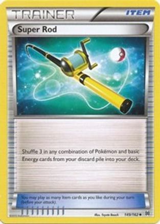 Super Rod 149/162 - Reverse Holofoil XY BREAKthrough - Uncommon