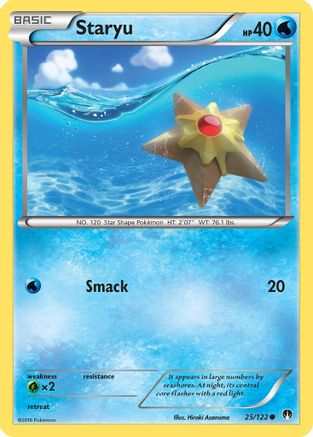 Staryu 025/122 XY BREAKpoint - Common