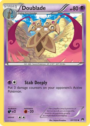 Doublade 061/122 XY BREAKpoint - Uncommon