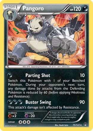 Pangoro 075 XY BREAKpoint - Rare