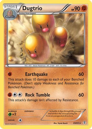 Dugtrio 039 Generations - Rare