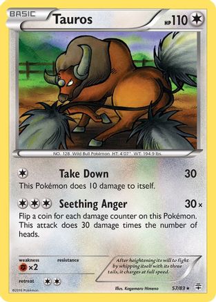 Tauros 057/83 Generations - Rare