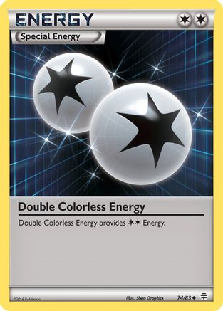Double Colorless Energy 074/83 Generations - Uncommon