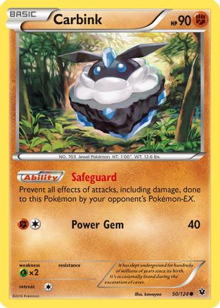 Carbink (50) 050/124 XY Fates Collide - Common