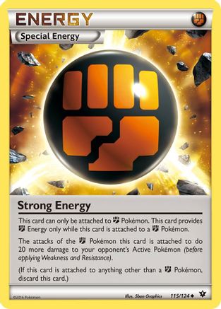 Strong Energy 115/124 XY Fates Collide - Uncommon