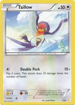 Taillow 007 XY Trainer Kit Pikachu Libre & Suicune - Common
