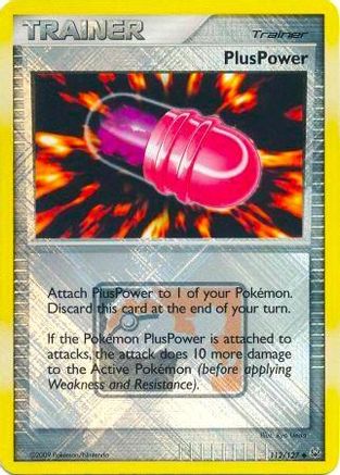 PlusPower 112/127 - Reverse Holofoil League & Championship Cards - Promo