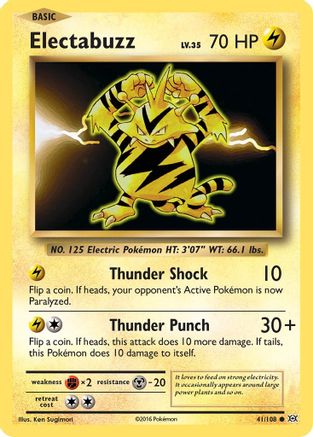 Electabuzz 041/108 XY Evolutions - Common