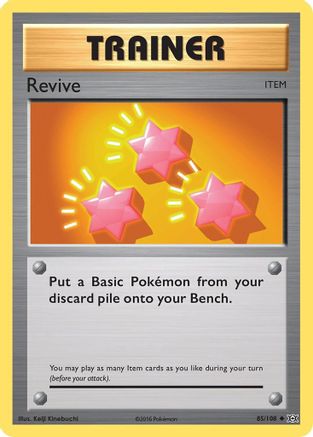 Revive 085/108 - Reverse Holofoil XY Evolutions - Uncommon