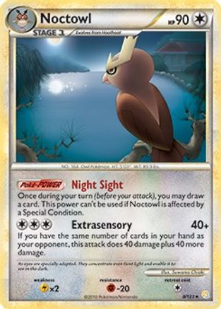 Noctowl 008/123 Deck Exclusives - Rare