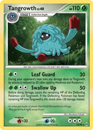 Tangrowth 010/099 Deck Exclusives - Rare