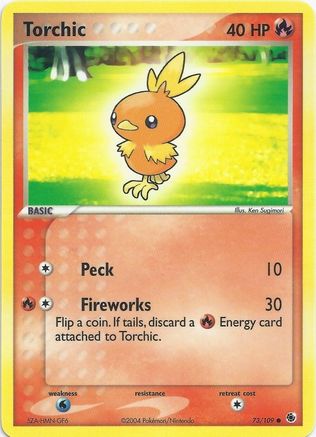 Torchic 073 EX Battle Stadium - Common