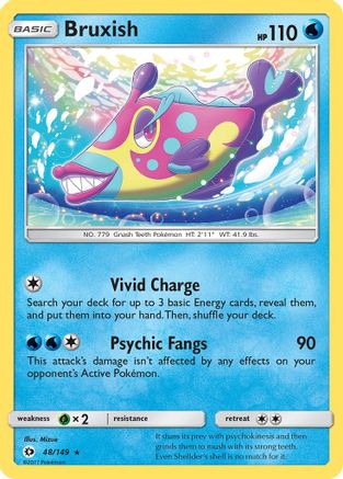 Bruxish 048/149 SM Base Set - Rare