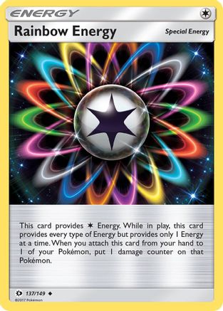 Rainbow Energy 137/149 SM Base Set - Uncommon