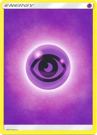 Psychic Energy (2017 Unnumbered) 168 SM Base Set - Common