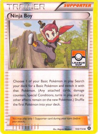 Ninja Boy 103/114 - Reverse Holofoil League & Championship Cards - Promo