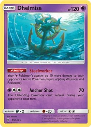 Dhelmise 059/145 Deck Exclusives - Rare