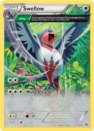 Swellow 072/108 Deck Exclusives - Rare