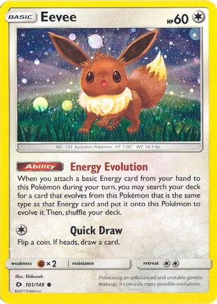 Eevee 101/149 - Holofoil Miscellaneous Cards & Products - Promo