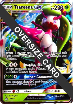 Tsareena GX SM56 - Holofoil Jumbo Cards - Promo
