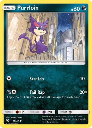 Purrloin 048 Shining Legends - Common