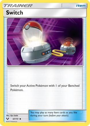 Switch 067/73 Shining Legends - Uncommon