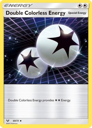 Double Colorless Energy 069/73 - Reverse Holofoil Shining Legends - Uncommon