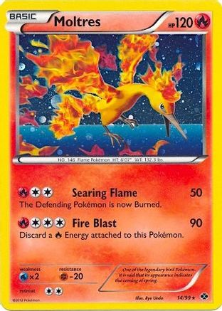 Moltres 014/99 - Holofoil Blister Exclusives - Promo