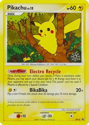 Pikachu DP16 - Holofoil Countdown Calendar Promos - Promo