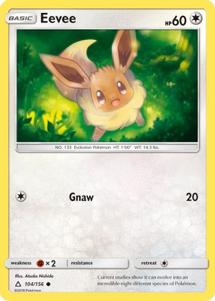 Eevee (104) 104/156 SM Ultra Prism - Common