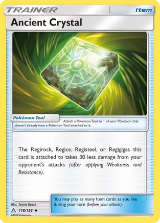 Ancient Crystal 118/156 SM Ultra Prism - Uncommon