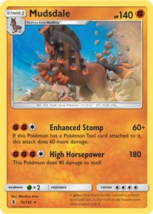 Mudsdale 076/145 Deck Exclusives - Rare