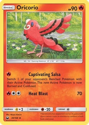 Oricorio (30) 030 SM Celestial Storm - Uncommon