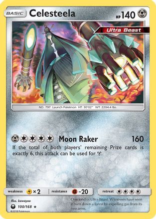 Celesteela 100 - Holofoil SM Celestial Storm - Holo Rare