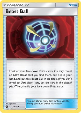 Beast Ball 125/168 SM Celestial Storm - Uncommon