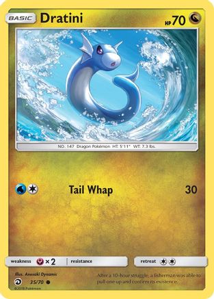 Dratini (35) 035/70 Dragon Majesty - Common