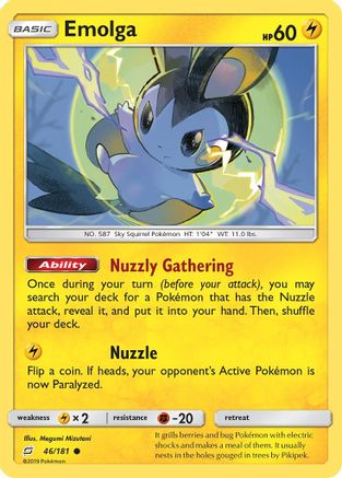 Emolga 046/181 SM Team Up - Common