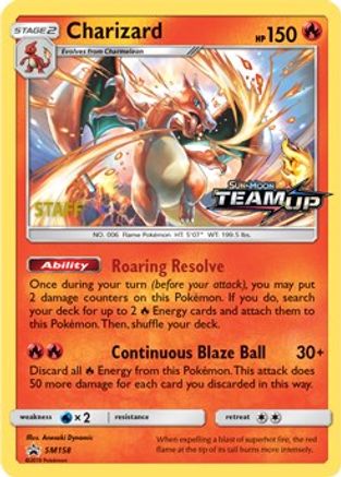 Charizard SM158 - Holofoil SM Promos - Promo