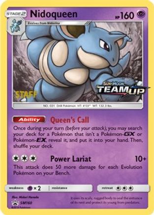 Nidoqueen SM160 - Holofoil SM Promos - Promo