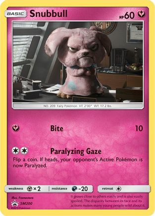 Snubbull SM200 - Holofoil SM Promos - Promo