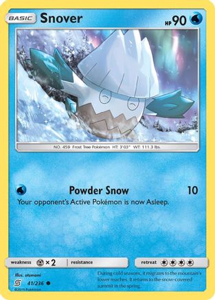 Snover 041/236 SM Unified Minds - Common