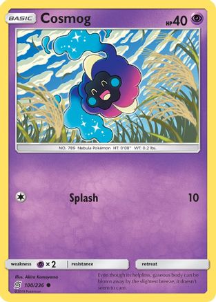 Cosmog 100/236 SM Unified Minds - Common