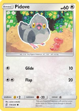 Pidove 174/236 SM Unified Minds - Common