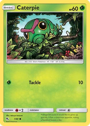 Caterpie 001/68 Hidden Fates - Common