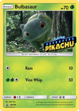 Bulbasaur SM198 - Holofoil SM Promos - Promo