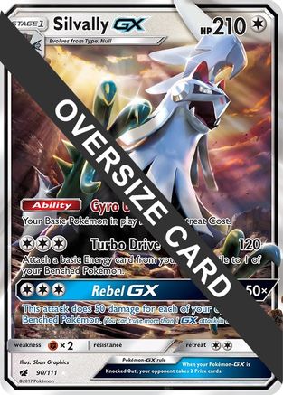 Silvally GX 090/111 - Holofoil Jumbo Cards - Promo